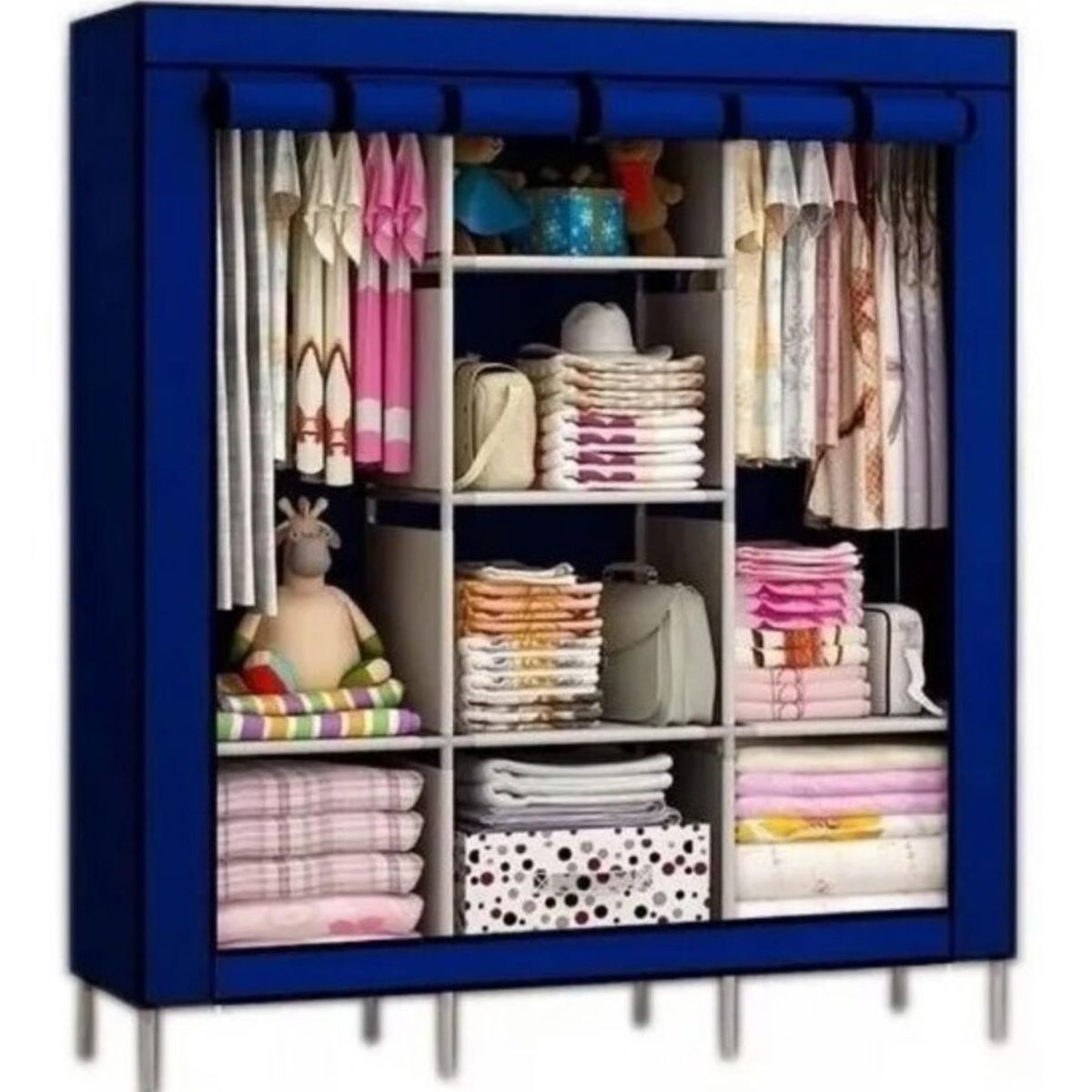 GENERICO - Closet Ropero Armable Portatil 170X120X45