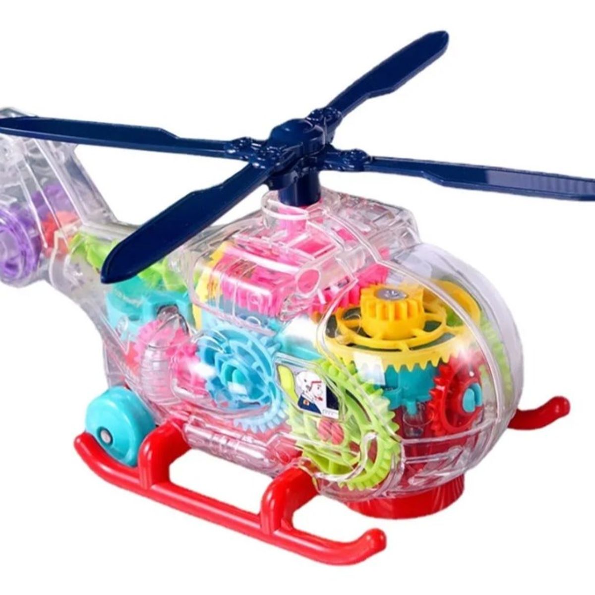 GENERICO - Juguete Con Sonido Helicoptero Electrico Con Engranajes