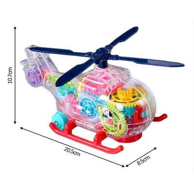 Imagen 2 del producto Juguete Con Sonido Helicoptero Electrico Con Engranajes