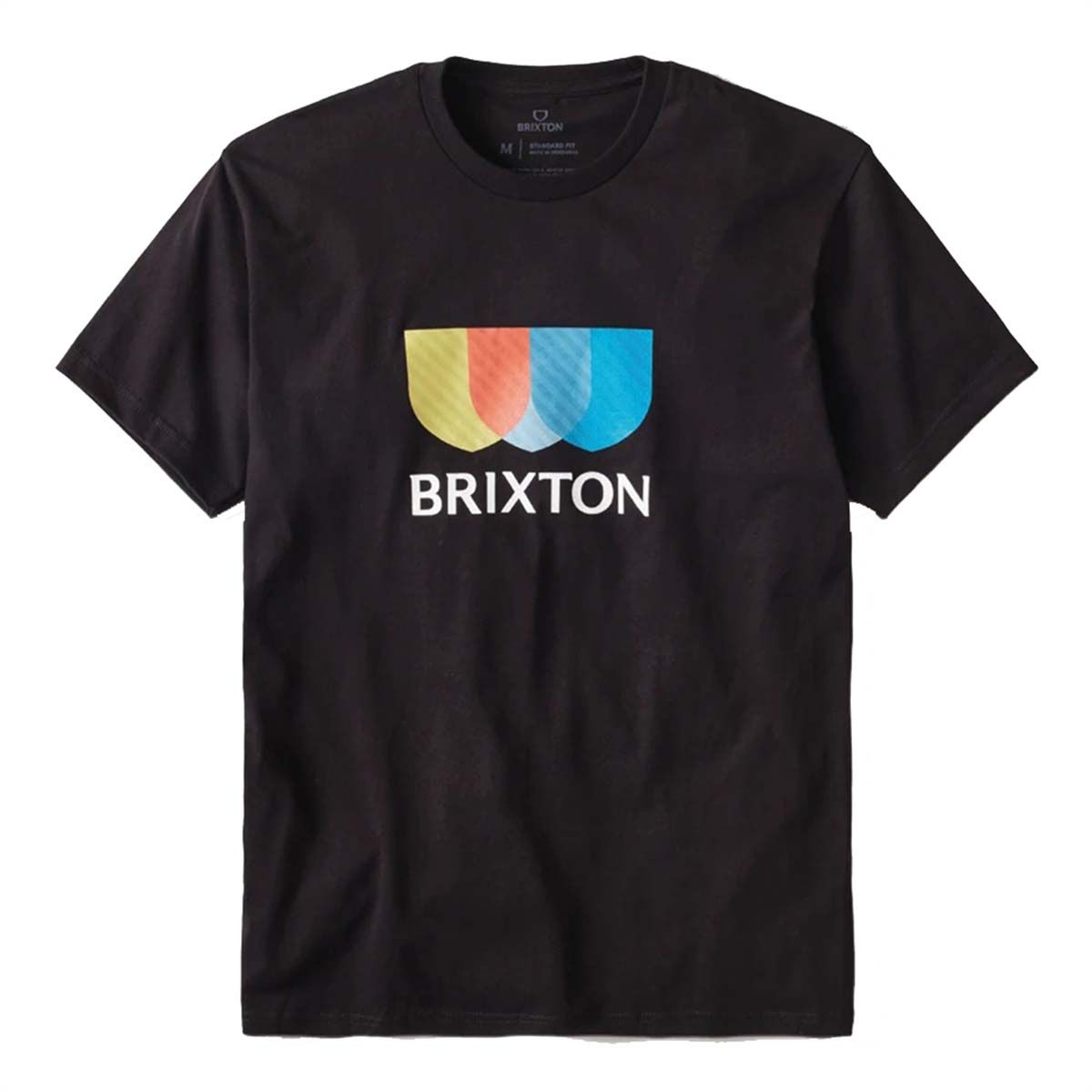 BRIXTON - Polera Men Alton Stripe Black BRIXTON.