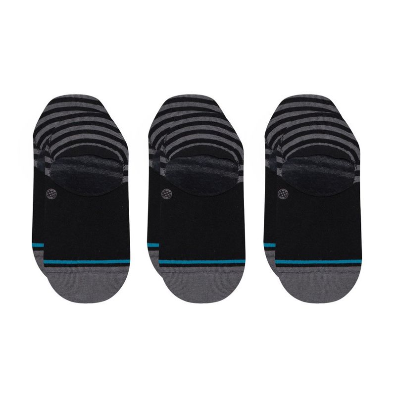 STANCE - Stance Sock No Show Sensible Two 3 Pack Black STANCE