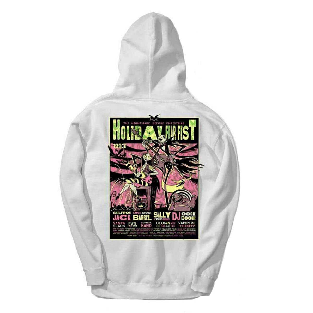 STANCE - Poleron Men Nightmare Before Christmas Hoodie White STANCE