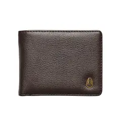 NIXON - Billetera Cape Vegan Leather Brown - Café