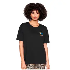 HURLEY - Polera Shroomed Boyfriend Tee Caviar HURLEY.
