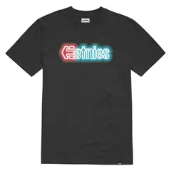 ETNIES - Polera Neon Black