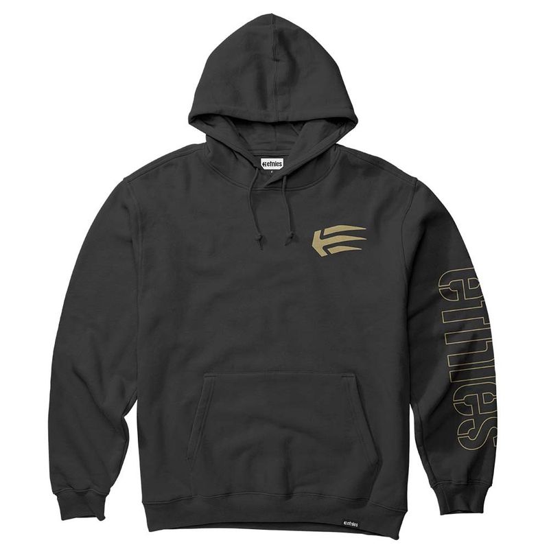 ETNIES - Poleron Joslin Hoodie Black Gold Etnies ETNIES