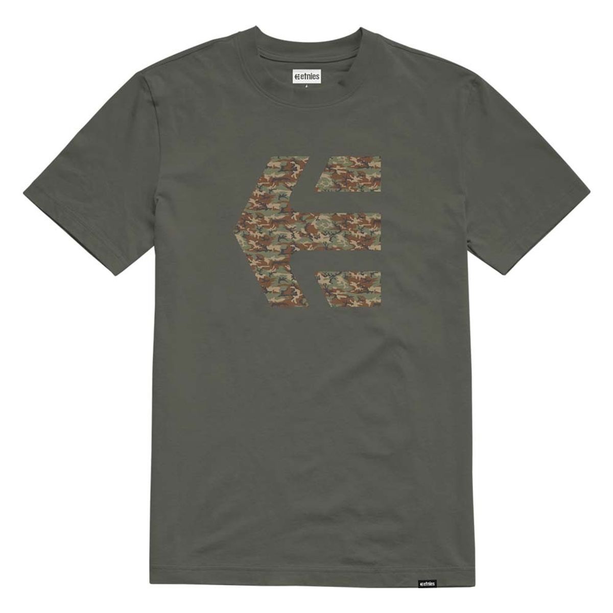 ETNIES - Polera Icon Print Military Etnies ETNIES