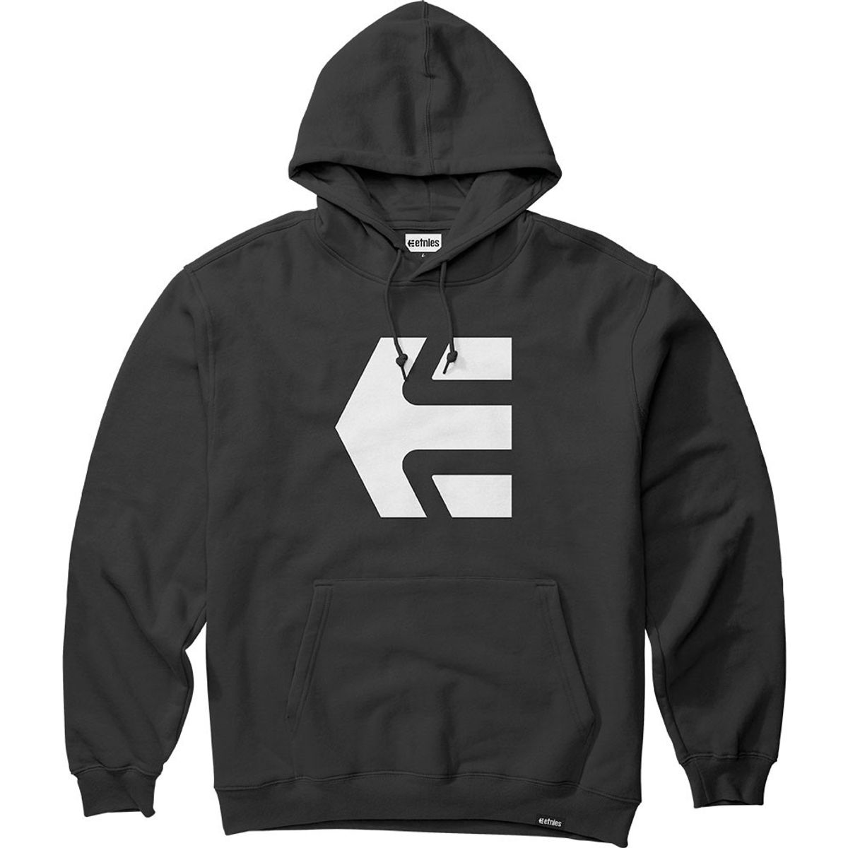 ETNIES - Poleron Classic Icon Hoodie Black White Etnies