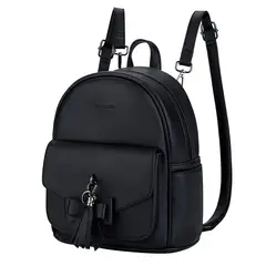ECOSUSI - Mini mochila con lazo - Negro