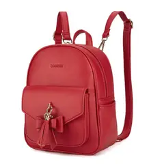 ECOSUSI - Mini mochila con lazo - Rojo