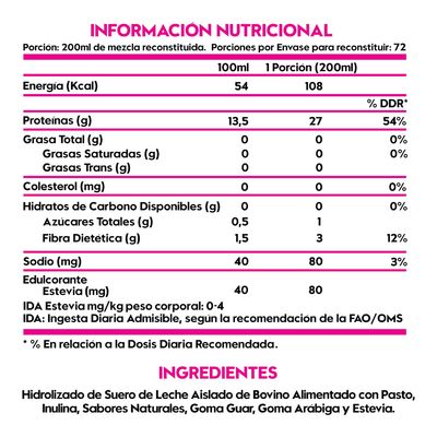 Imagen 2 del producto PROTEINA HIDROLIZADA 5 LIBRAS VOLCAN DE CHOCOLATE