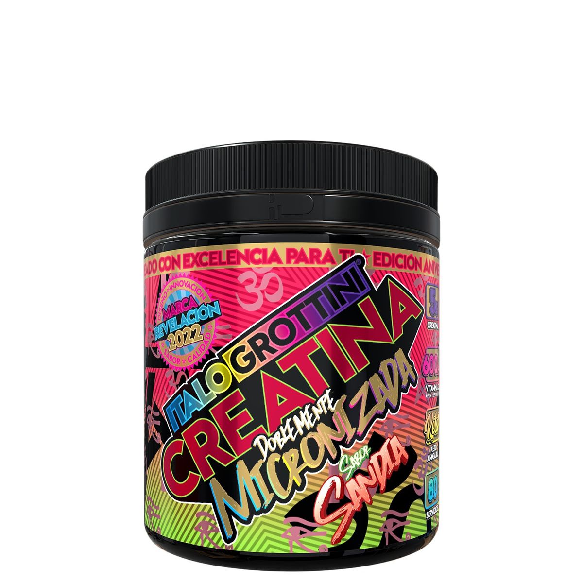 ITALO GROTTINI - CREATINA 432 GRAMOS - 80 SERVICIOS - SANDIA