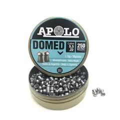 APOLO - Postones Domed 5.5mm 18gr 250 Uds