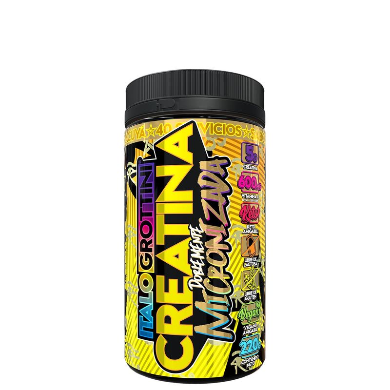 ITALO GROTTINI - CREATINA MONOHIDRATO  Vitamina C 40 SV MANGO M - ITALO GROTTINI