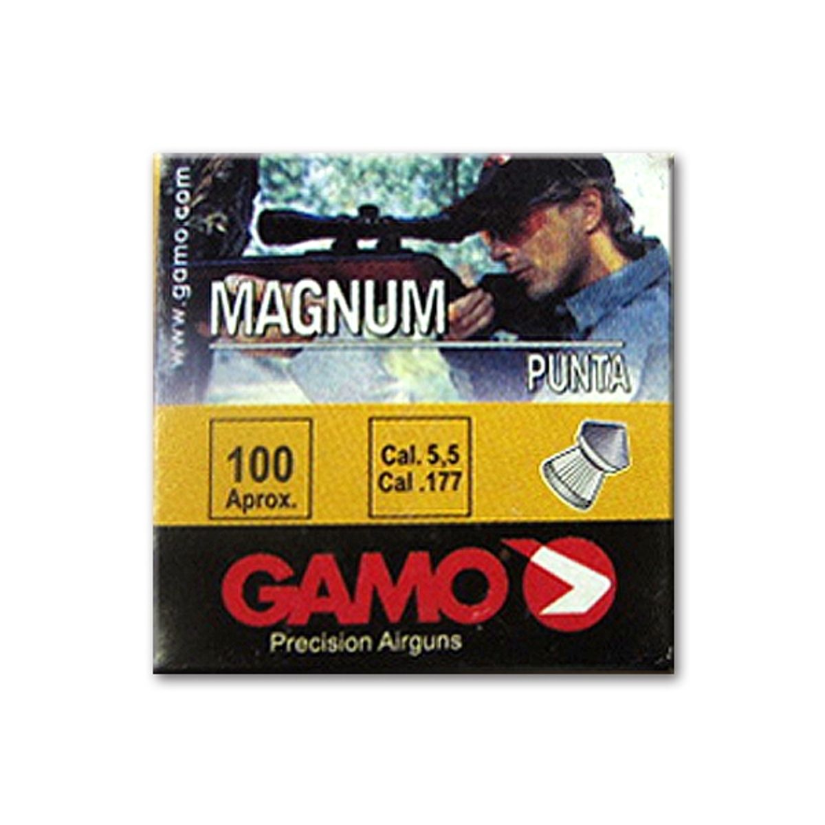 GAMO - Postones Gamo 5.5 punta 100 Uds