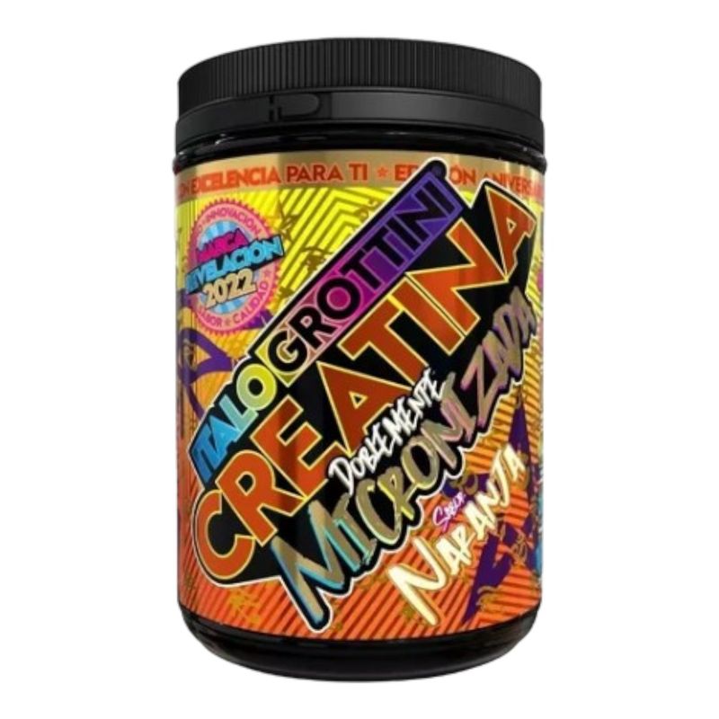 ITALO GROTTINI - CREATINA MONOHIDRATADA 1,200GR - 222 SV  NARANJA - ITALO GROTTINI