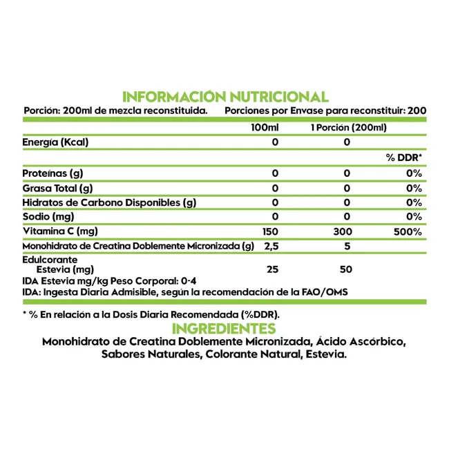 ITALO GROTTINI - CREATINA MONOHIDRATADA 1,200GR 222 SV  SANDIA - ITALO GROTTINI