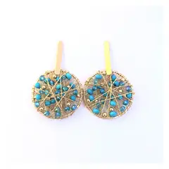 LILY JOYAS - Aros Piedras Turquesa