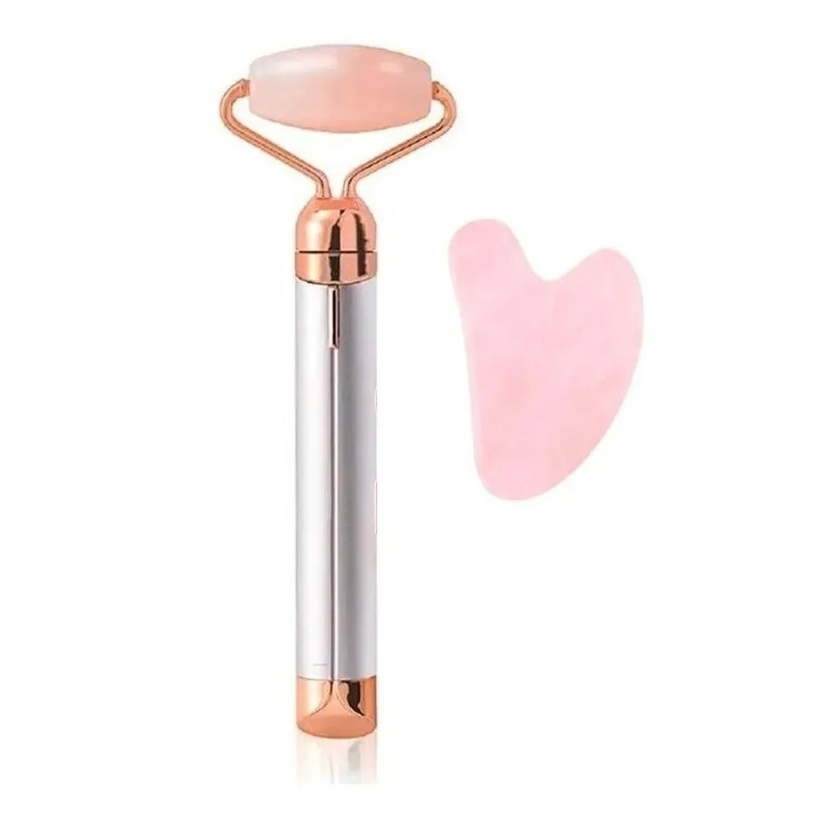 GENERICO - Rodillo Masajeador Facial Electrico Para Masaje Linfatico