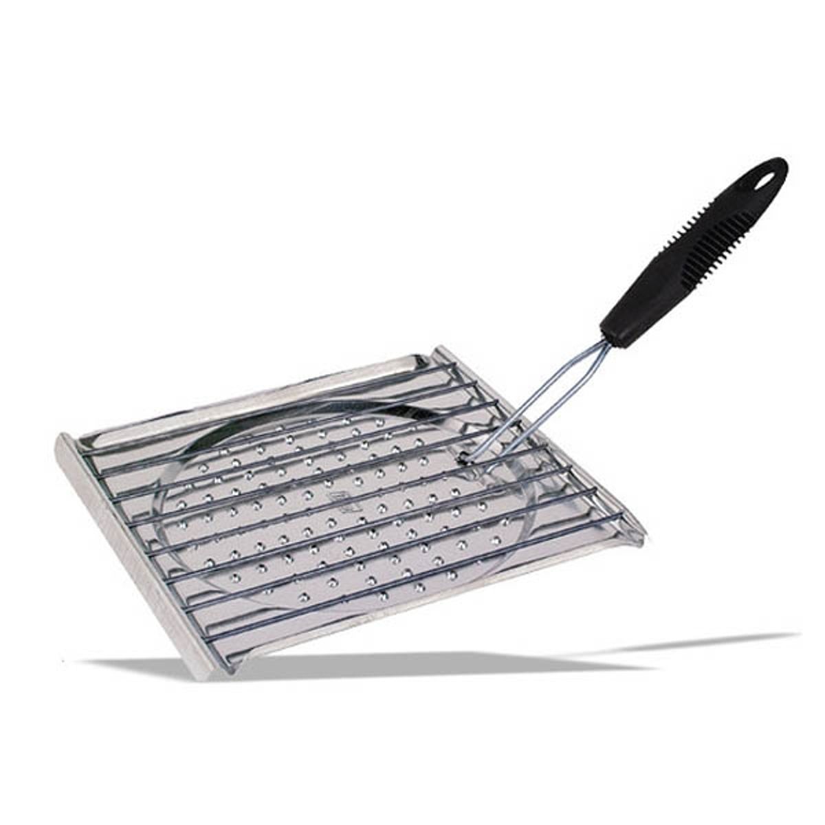 ILKO - Tostadora de pan manual metálico Ilko ideal mango abatible