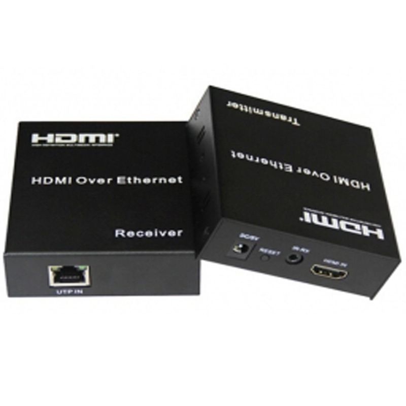 GENERICO - EXTENSOR HDMI HASTA 120 METROS POR UTP. CAT.5E/CAT.6. ACTIVO
