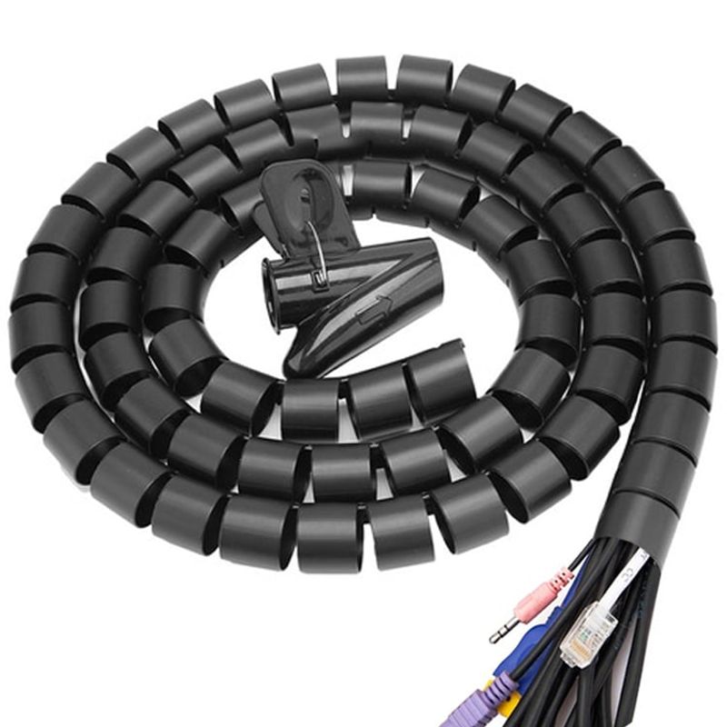 NEWO - Protector cables organizador 2 metros ajustable