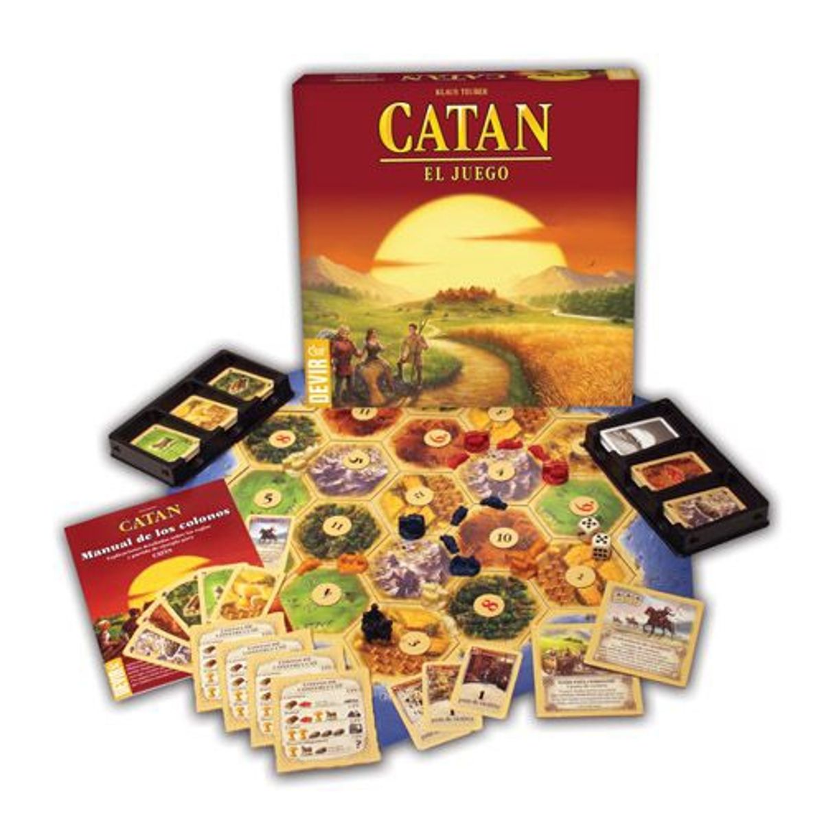 DEVIR - Catan Básico - Juego de mesa