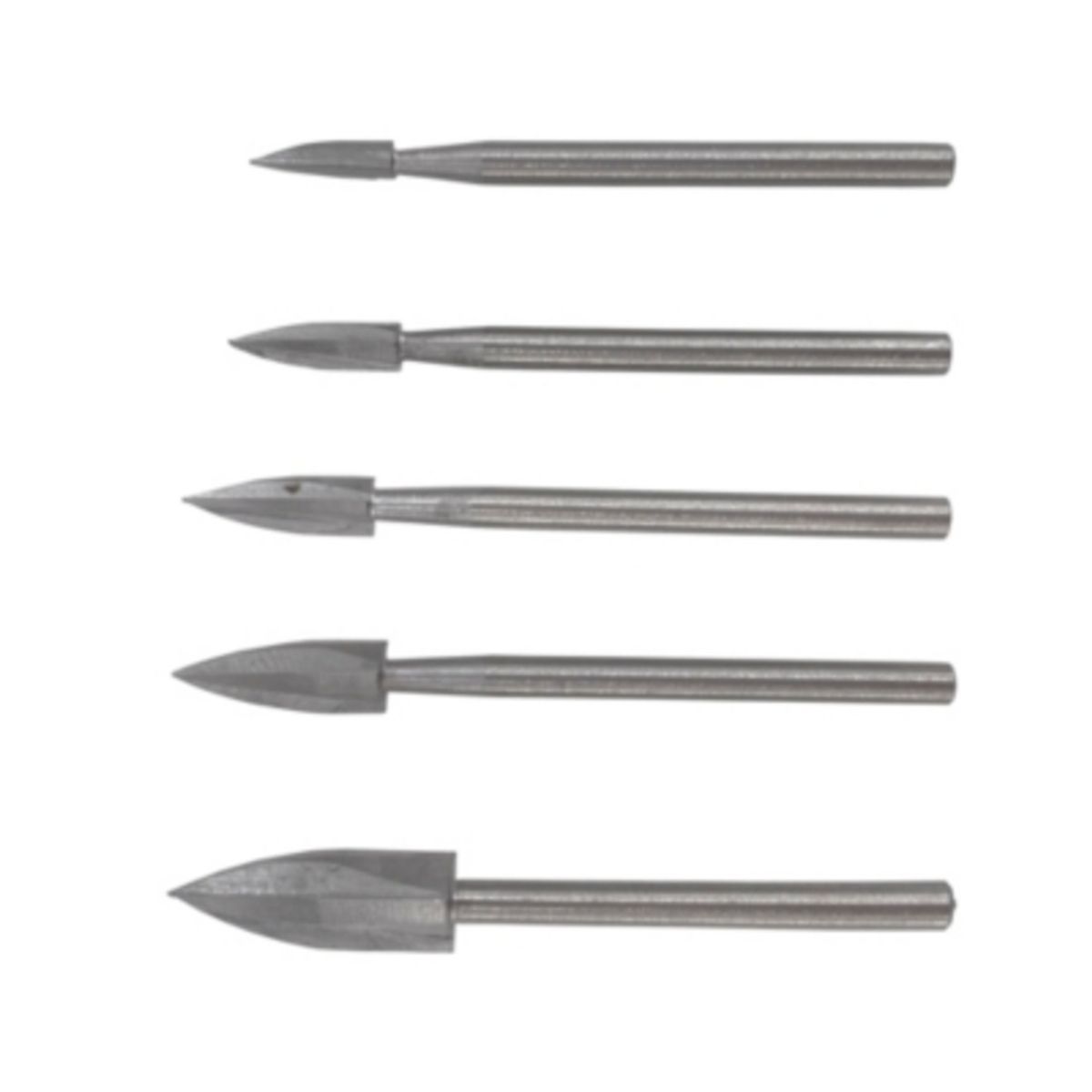 GENERICO - Juego De Brocas Para Grabado En Madera 5u Talla Madera