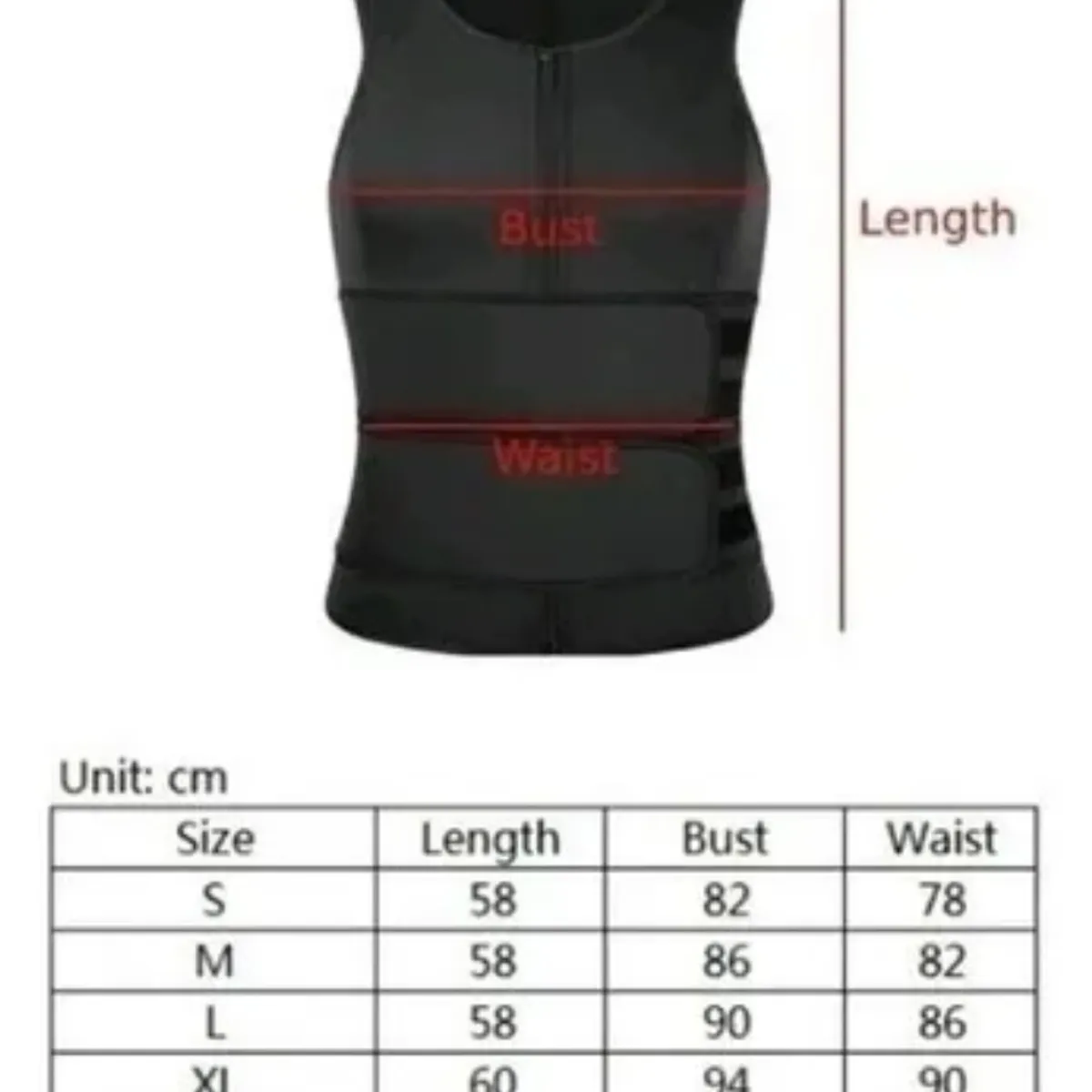 GENERICO - CHALECO ZIPPER VEST - TALLA 2XL