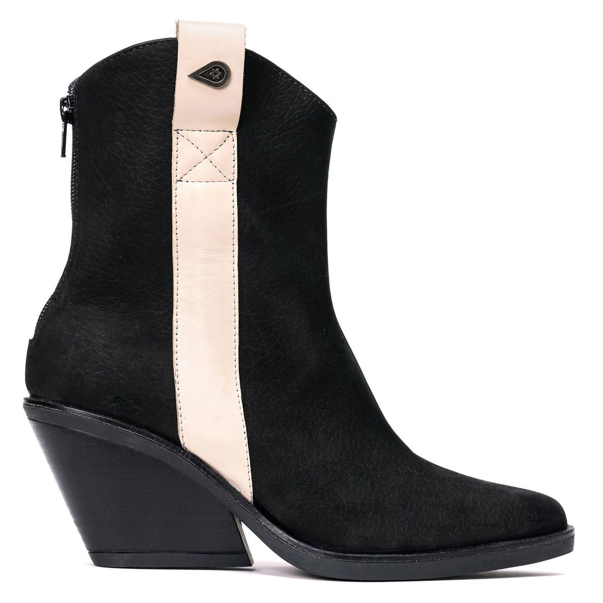 LANDAZURI - Botín Cuero Moira Negra Landazuri