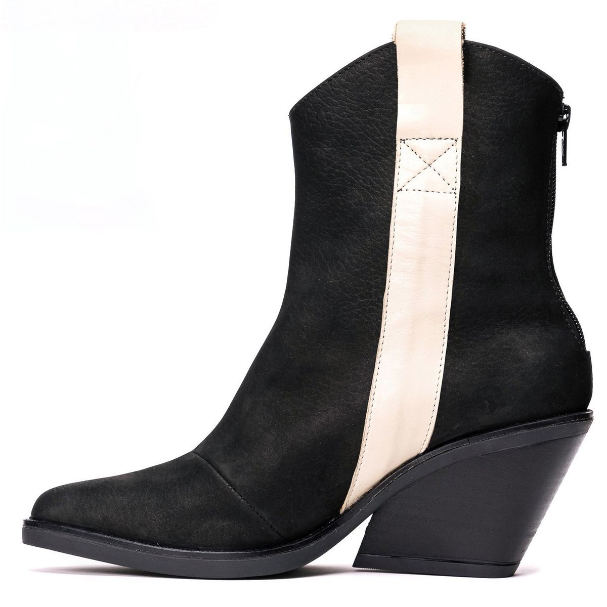 LANDAZURI - Botín Cuero Moira Negra Landazuri