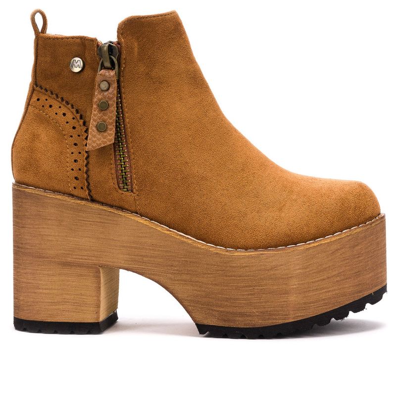 BOTELI - Botín Mujer Camel Broki Boteli