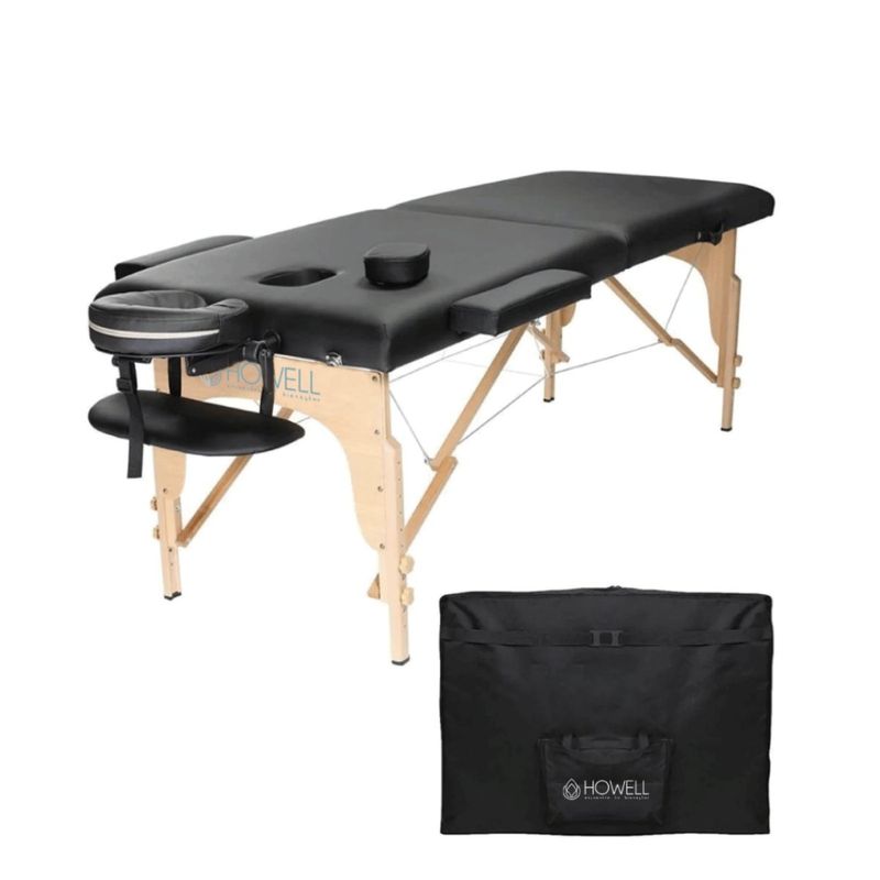 HOWELL - Camilla Masajes Portátil Howell Plegable + Bolso