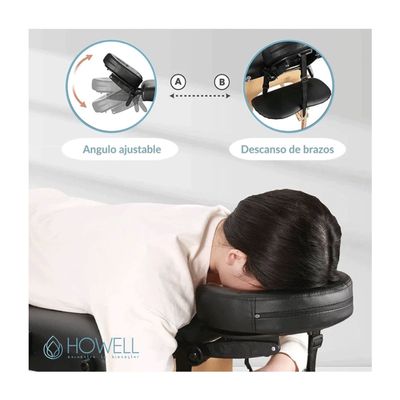 Imagen 2 del producto Camilla Masajes Portátil Plegable + Bolso