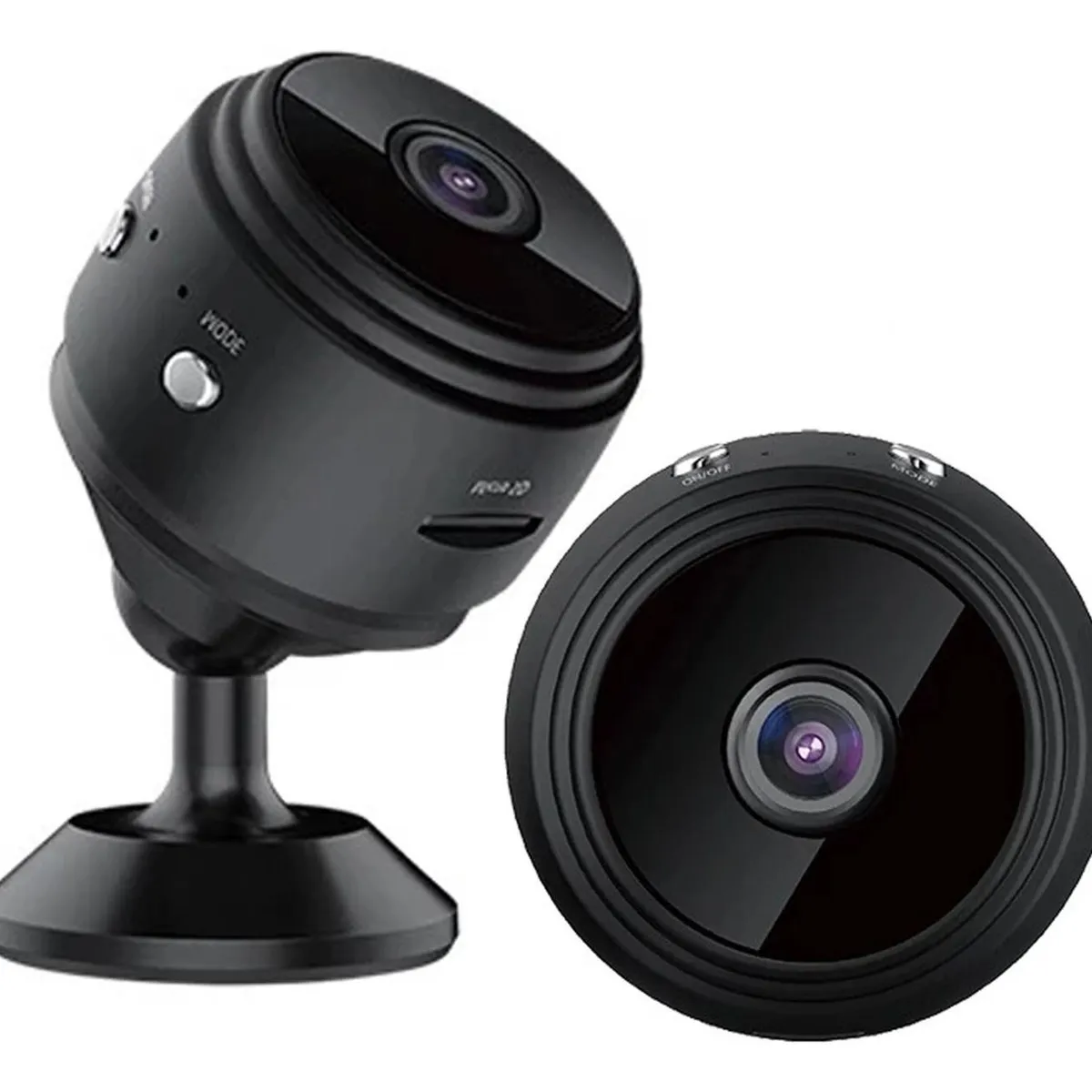 IMPORTCLICK - Mini Cámara De Seguridad Wifi Hd Visión Nocturna Recargable