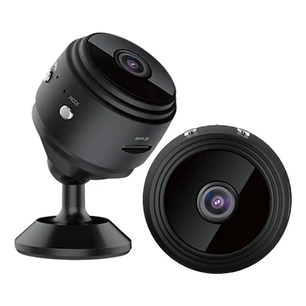 IMPORTCLICK - Mini Cámara De Seguridad Wifi Hd Visión Nocturna Recargable