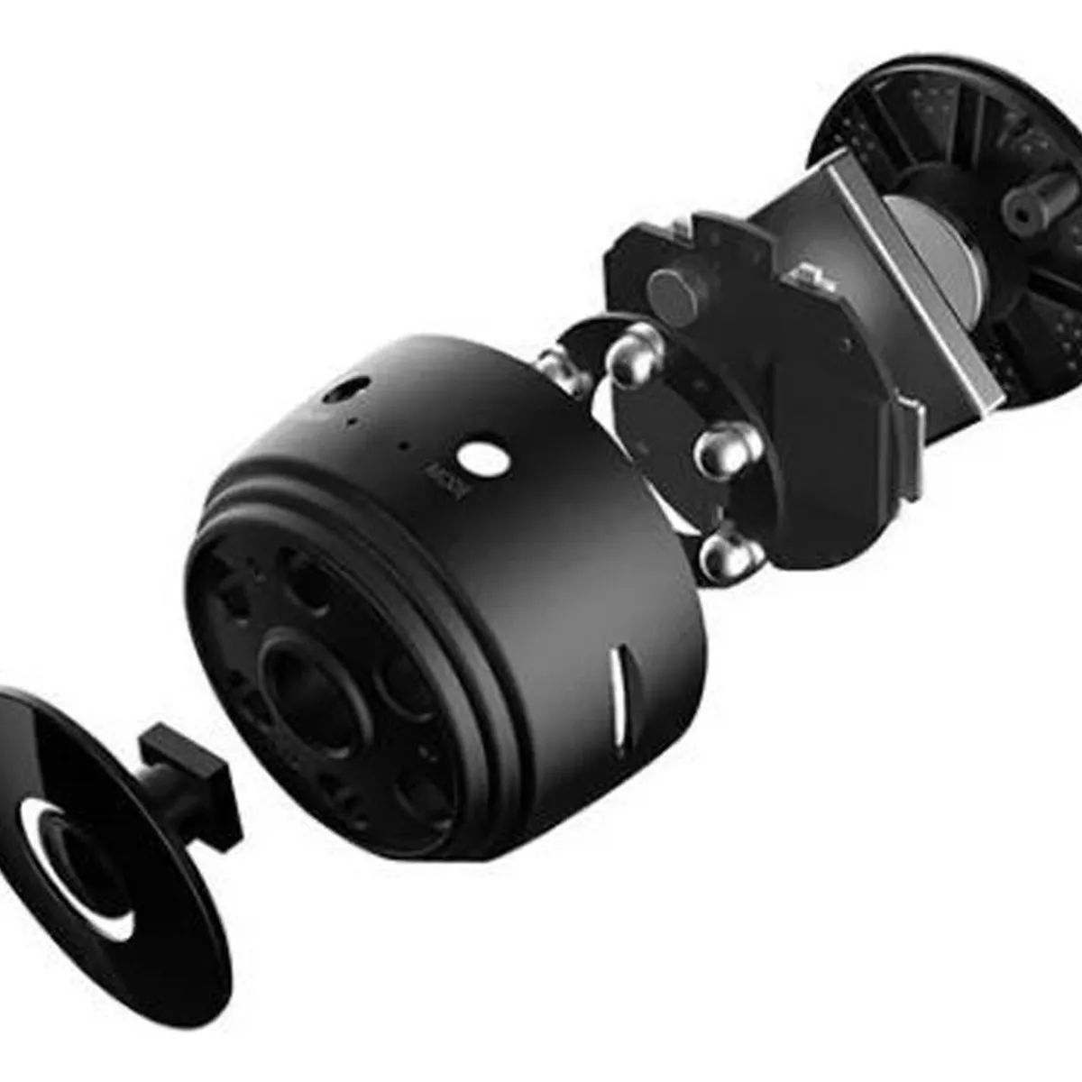 IMPORTCLICK - Mini Cámara De Seguridad Wifi Hd Visión Nocturna Recargable