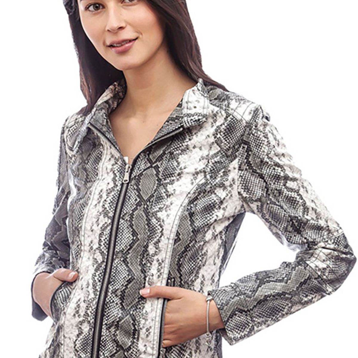 TODOPIEL - Chaqueta de Ecocuero Mujer Negro Todopiel