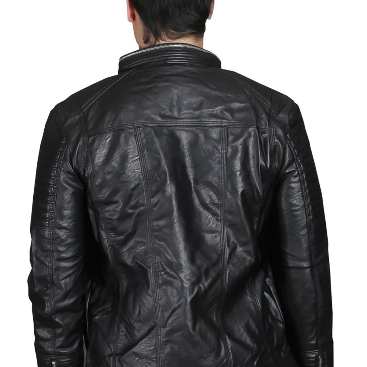 TODOPIEL - Chaqueta de Ecocuero Hombre Negro Todopiel