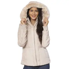 TODOPIEL - Parka Mujer Beige