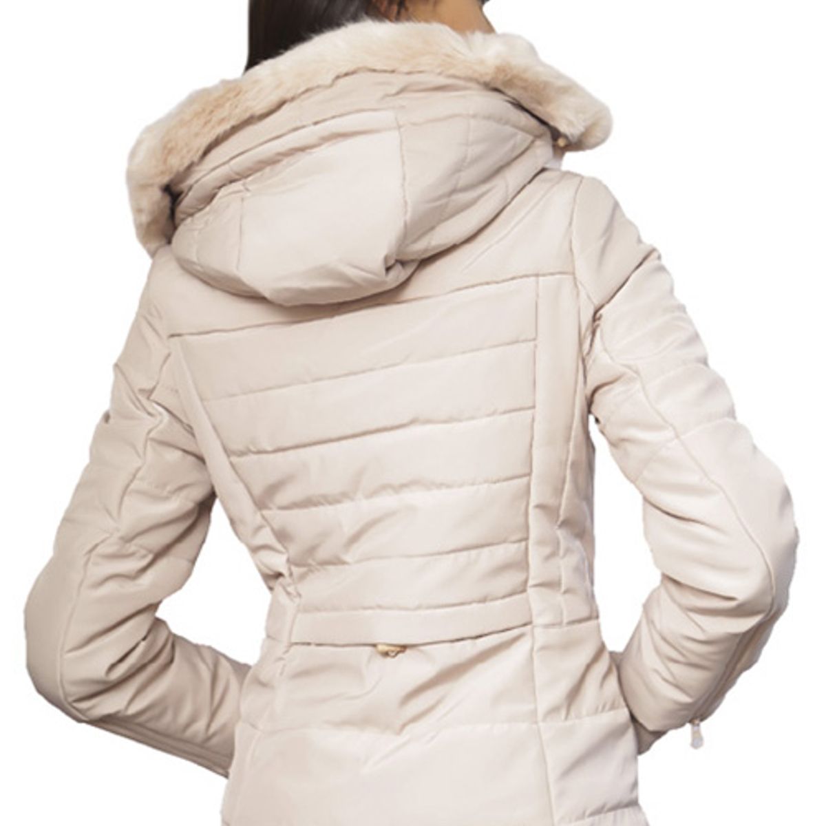 TODOPIEL - Parka Mujer Beige Todopiel