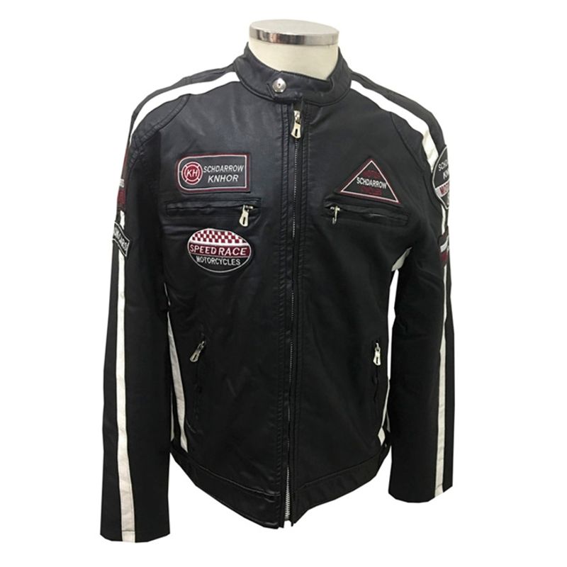 TODOPIEL - Chaqueta de Ecocuero Hombre Negro Todopiel