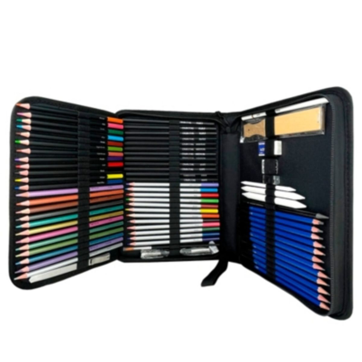 GENERICO - Kit 72 Piezas Lápices De Colores Arte Profesional Dibujo