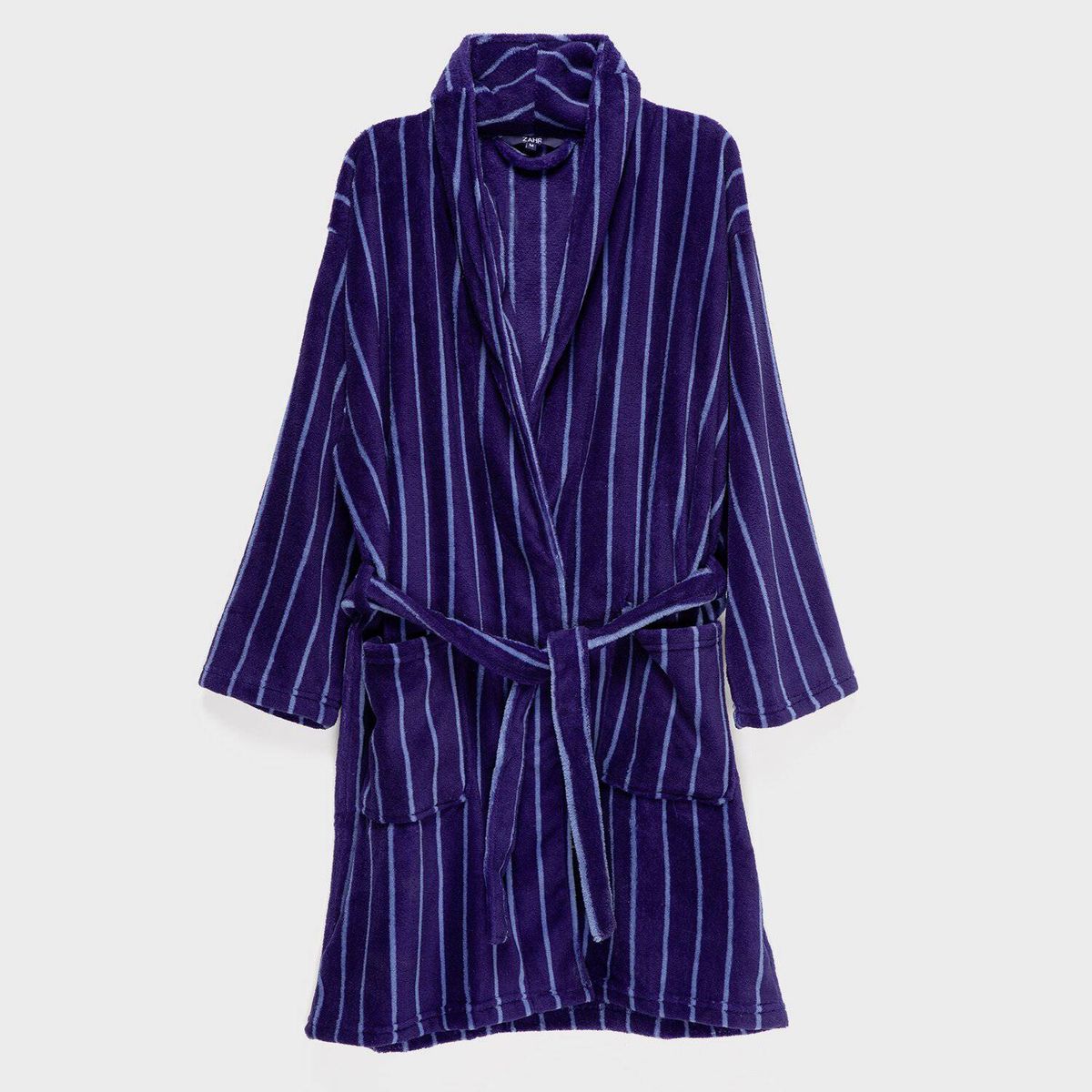 ZAHR - Bata hombre lineas azules