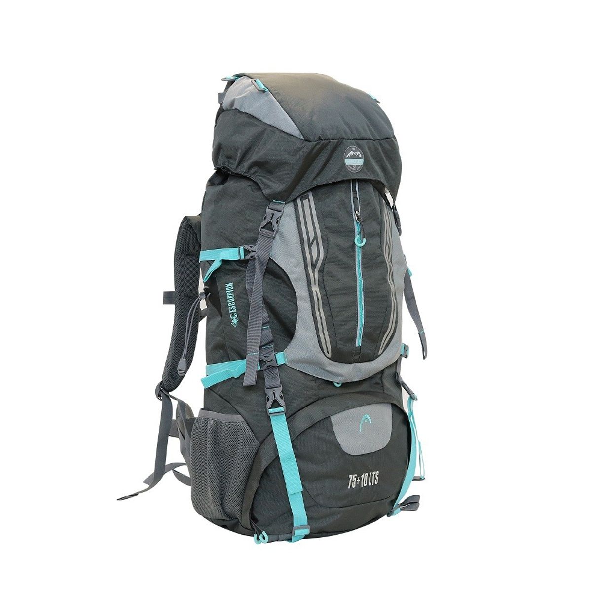 HEAD - Mochila Outdoor Camping Escorpion 75 Gris Head