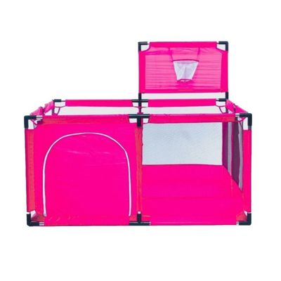 Imagen 2 del producto Corral de Seguridad Bebe Con Aro 126x126 Cm Rosado