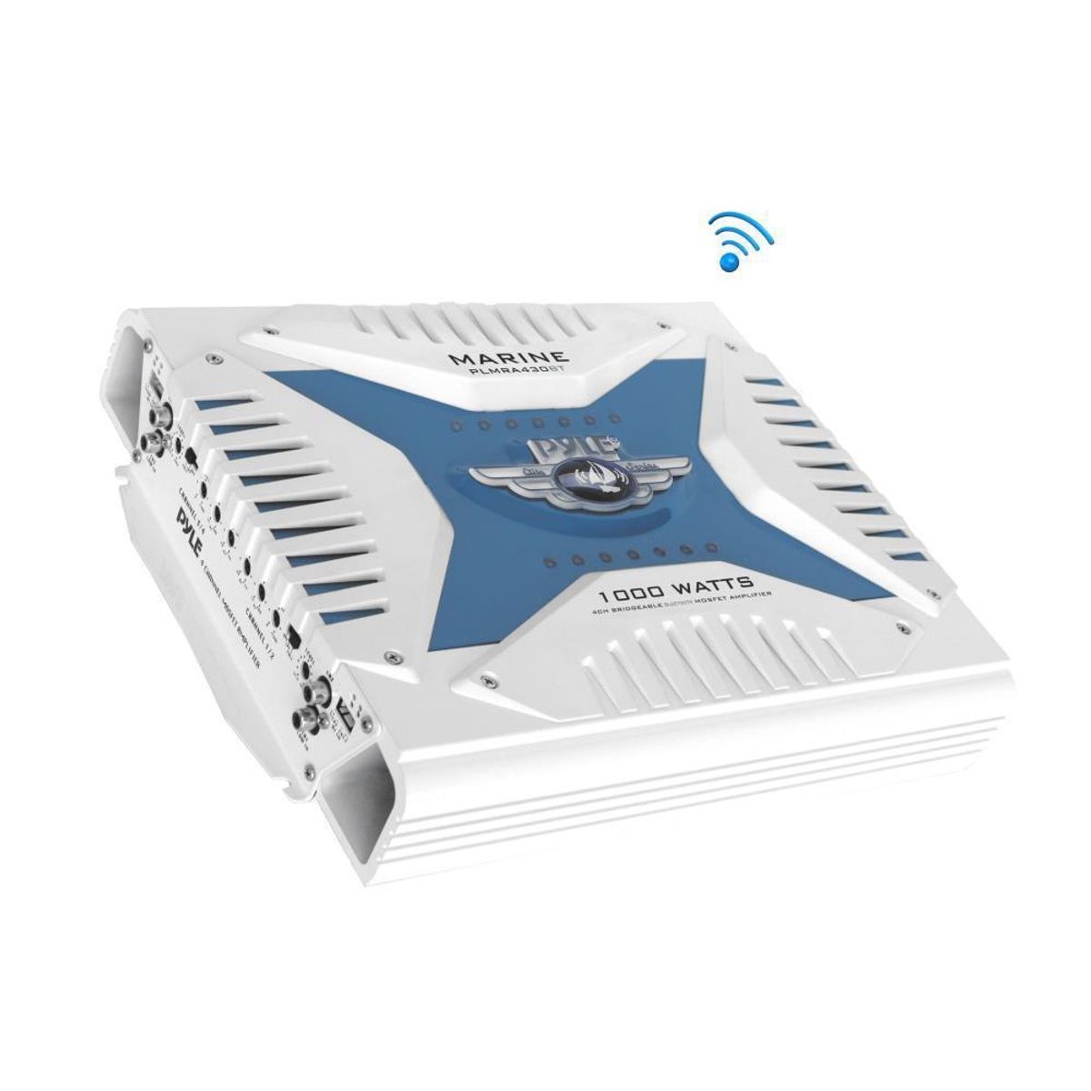 PYLE - Amplificador Bluetooth Marino Pyle 4 canales 1000 watts