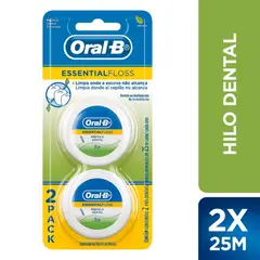 ORAL B - Seda dental Essential Floss 2 x 25 metros