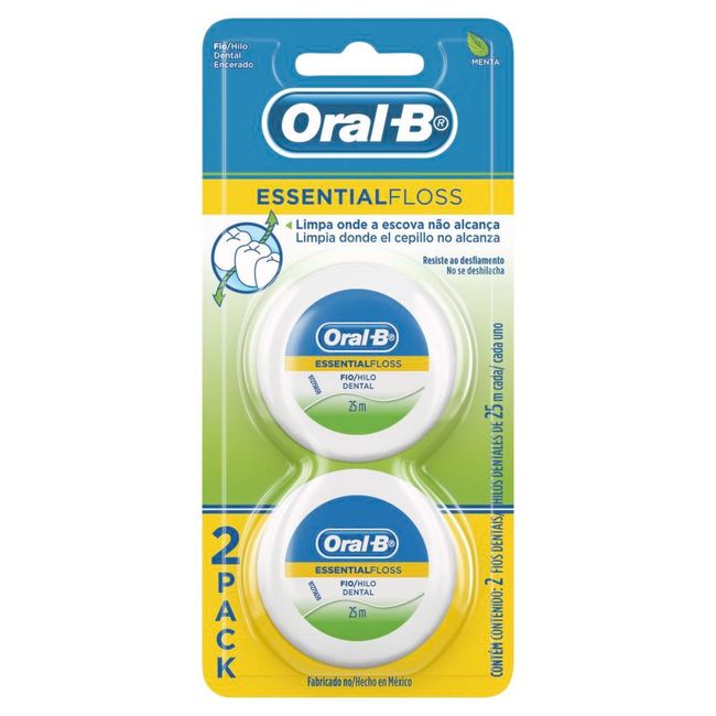 ORAL B - Seda dental Oral B Essential Floss 2 x 25 metros