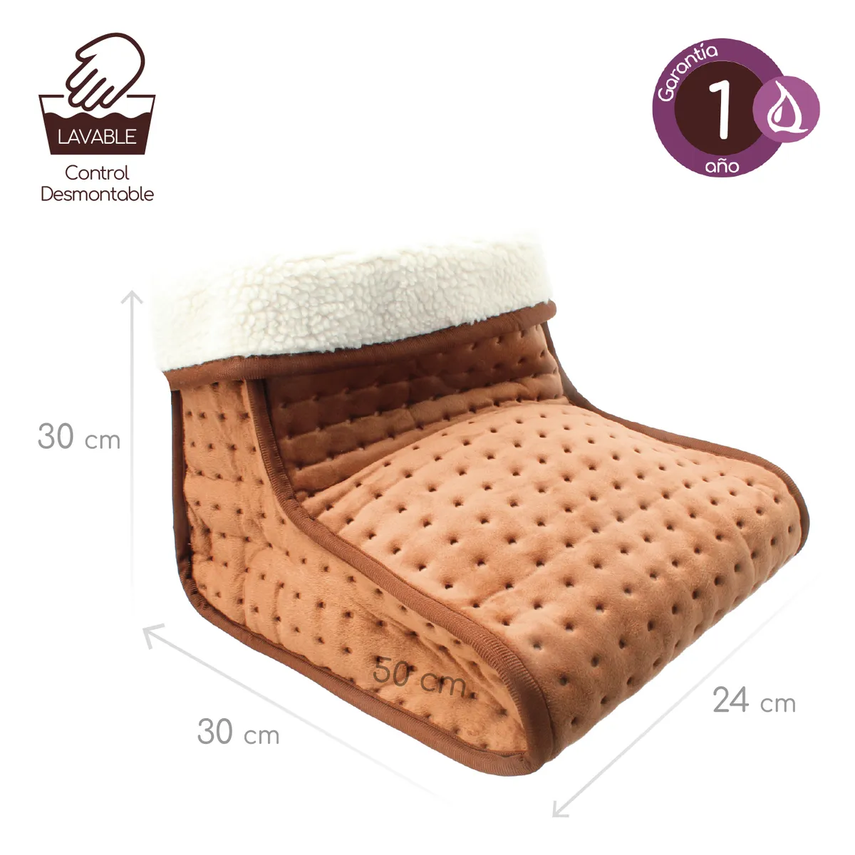 ACQUI - Calientapies Acqui 6 niveles de Tª digital